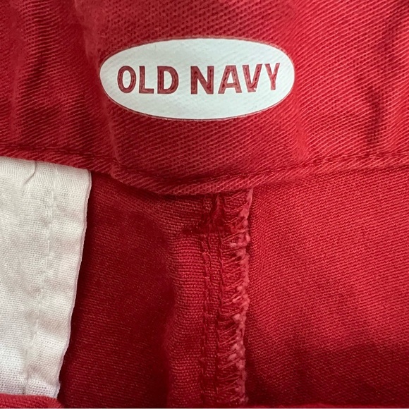 OLD NAVY Boy’s Bermuda Shorts Sz 16 Brick Color Stretch Adjustable Waistband - Picture 3 of 10